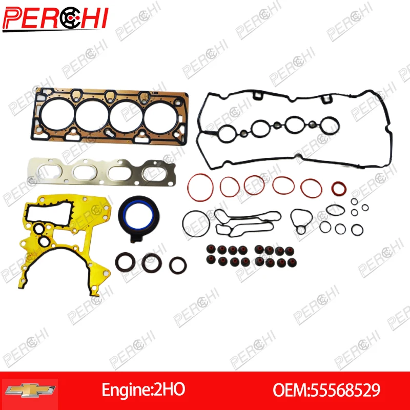 For GM CHEVROLET LE2 CRUZE 1.4T 2HO LD9/EK06 LMU L95 Front Rear Crankshaft Oil Seal Spark Plug Oil Seal Pump Oil Seal 55563374