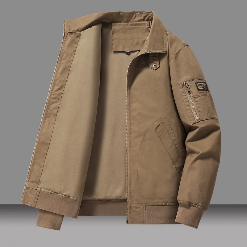 Парка Мужская зимняя хлопковая с застежкой-молнией