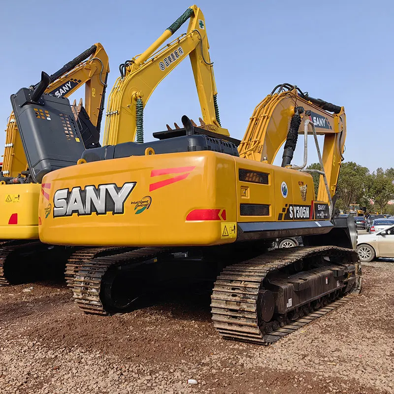 Heavy Sany 305 Earthmoving Machinery sy305 30 Ton Used china excavator price