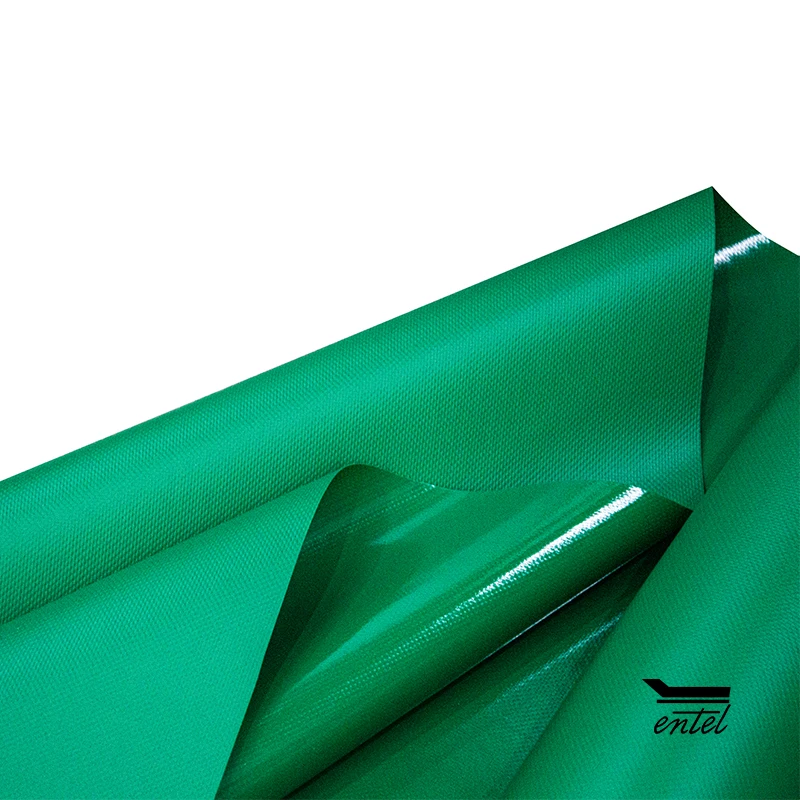 Fire Retardant PVC Coated Polyester Tarpaulin Fabric For Tensile Membrane Building Structures