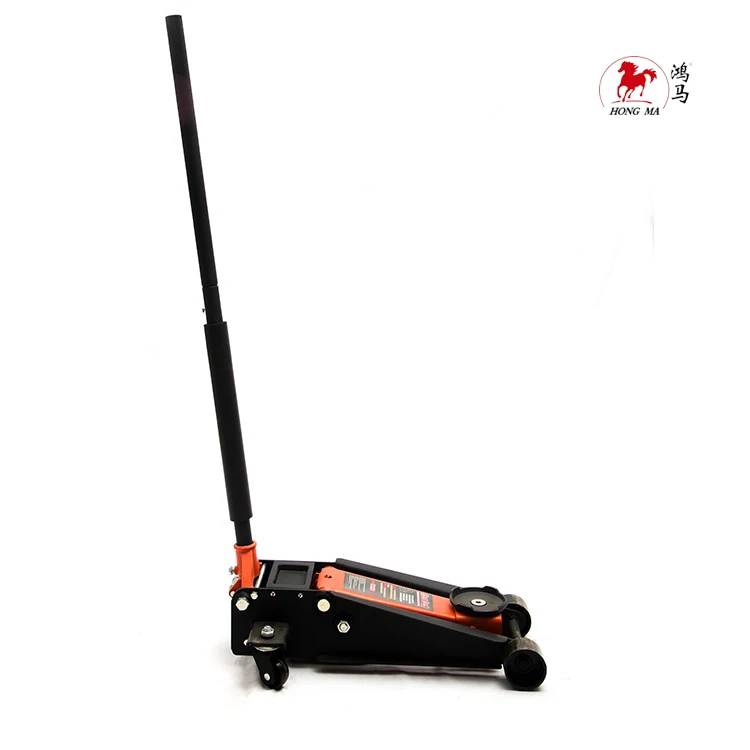 2 to 3 Ton trolley heavy duty horizontal hydraulic car jack for factory