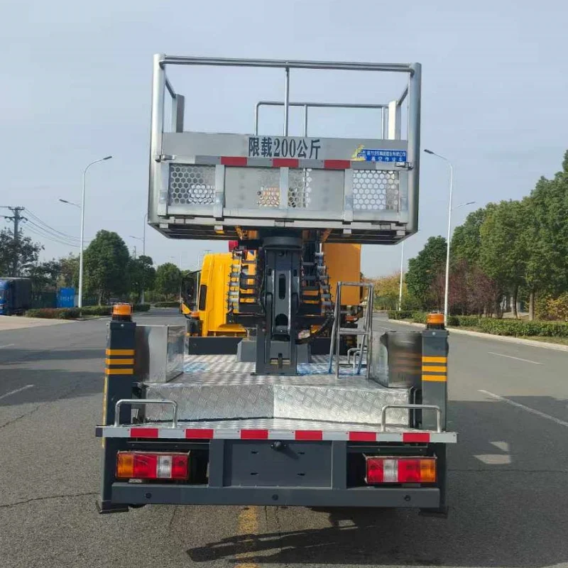 Aerial work truck  multifunctional bridge inspection vehicle manufacturers direct sales can be customized production