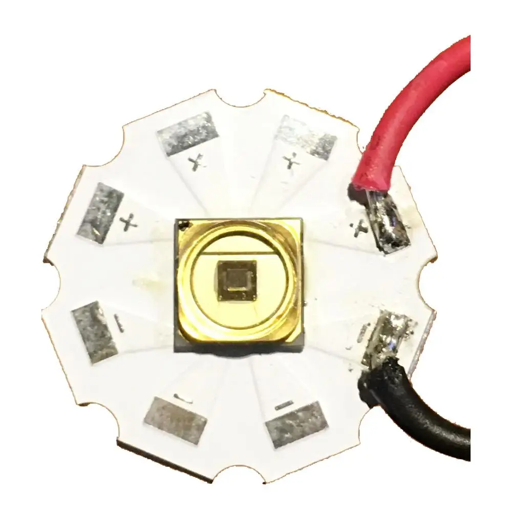 Greenergy Manufacturer 2022 12mW with quartz glass 3535 SMD light biomedical Deep Light UVC LED