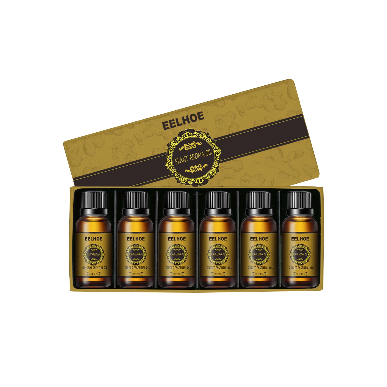 eelhoe ginger oil belly slimming massage oil stress relief skin tone improvement skin care K1