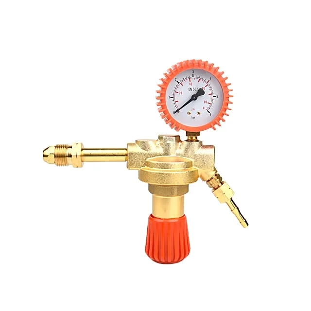 1.European Type Propane Pressure Regulator With Single Gauge For Welding Purpose With CE 07L Series