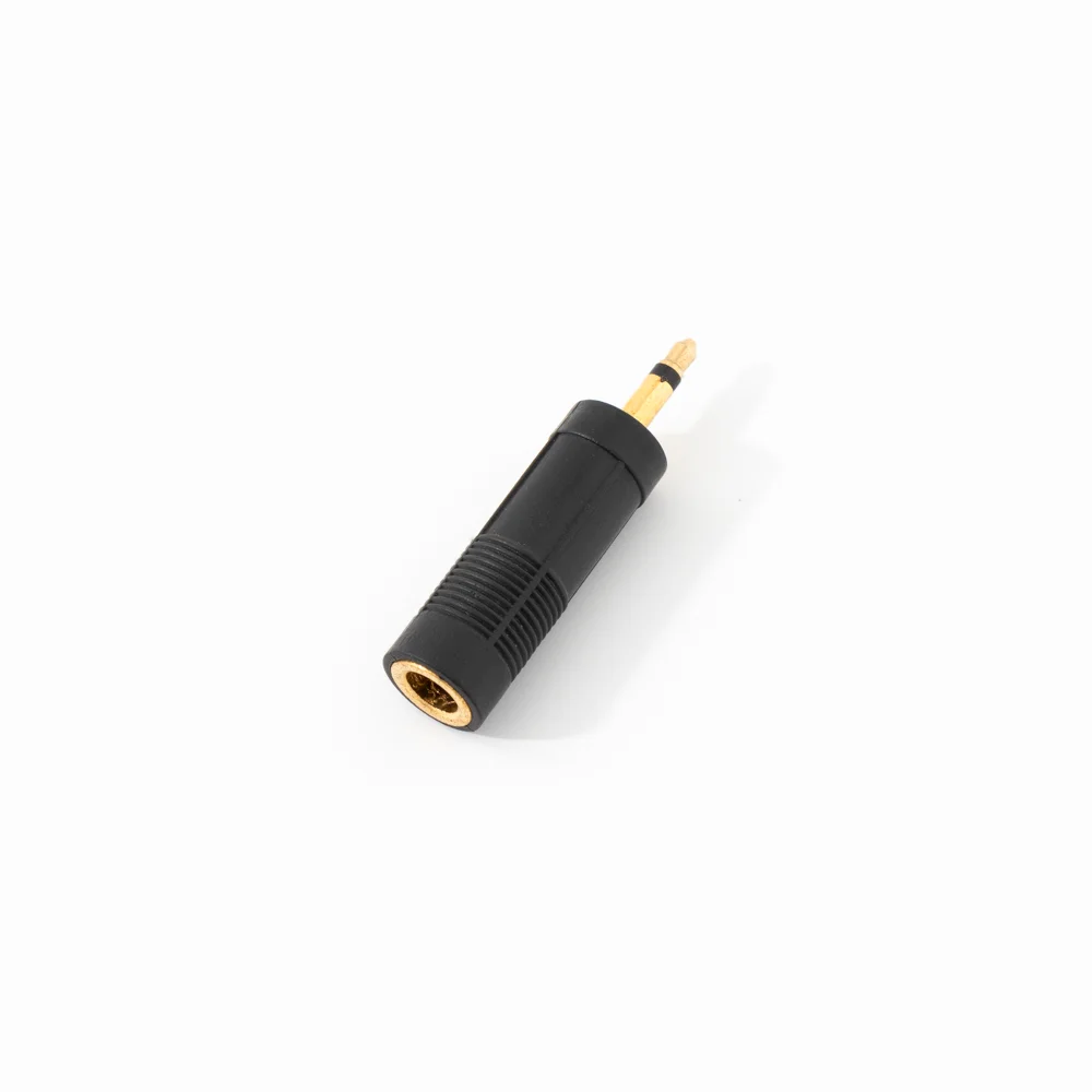 3.5mm Stereo Plug to 6.35mm (1/4 Inch) Stereo Jack Adaptor