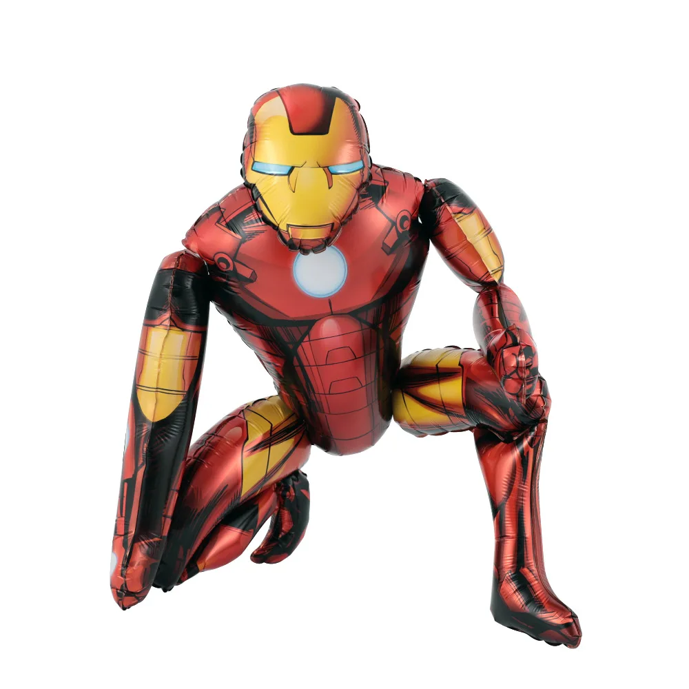New arrival huge size Spider-man shape large helium foil hero balloons stand for party decorations