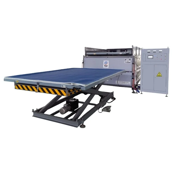Fangding PVB/EVA/SGP Film Glass Laminating Machine and Laminated Glass Furnace