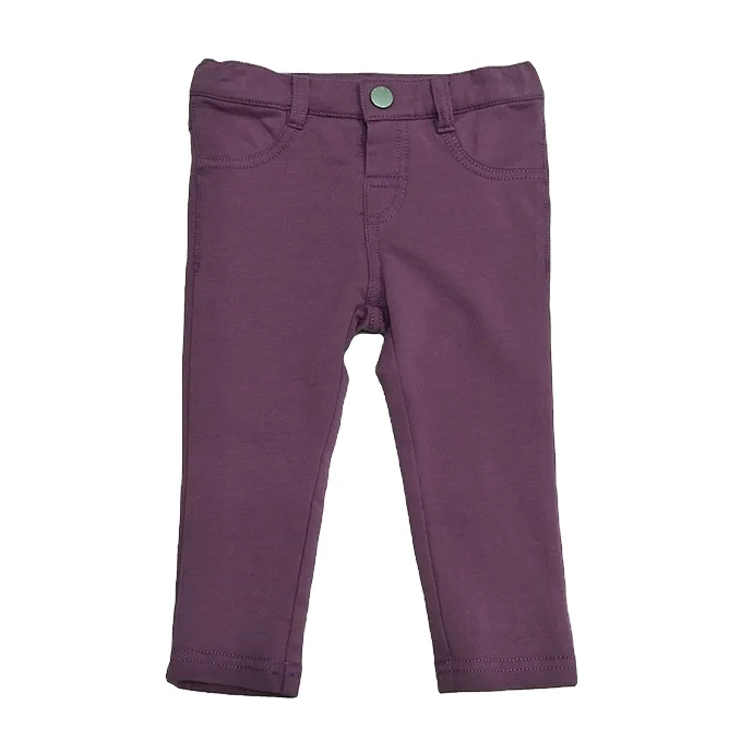 
2020 New Design Fashion Wholesale Purple High Quality Lovely Household Baby Skin-friendly Cute Sweet Baby Girl Pants 