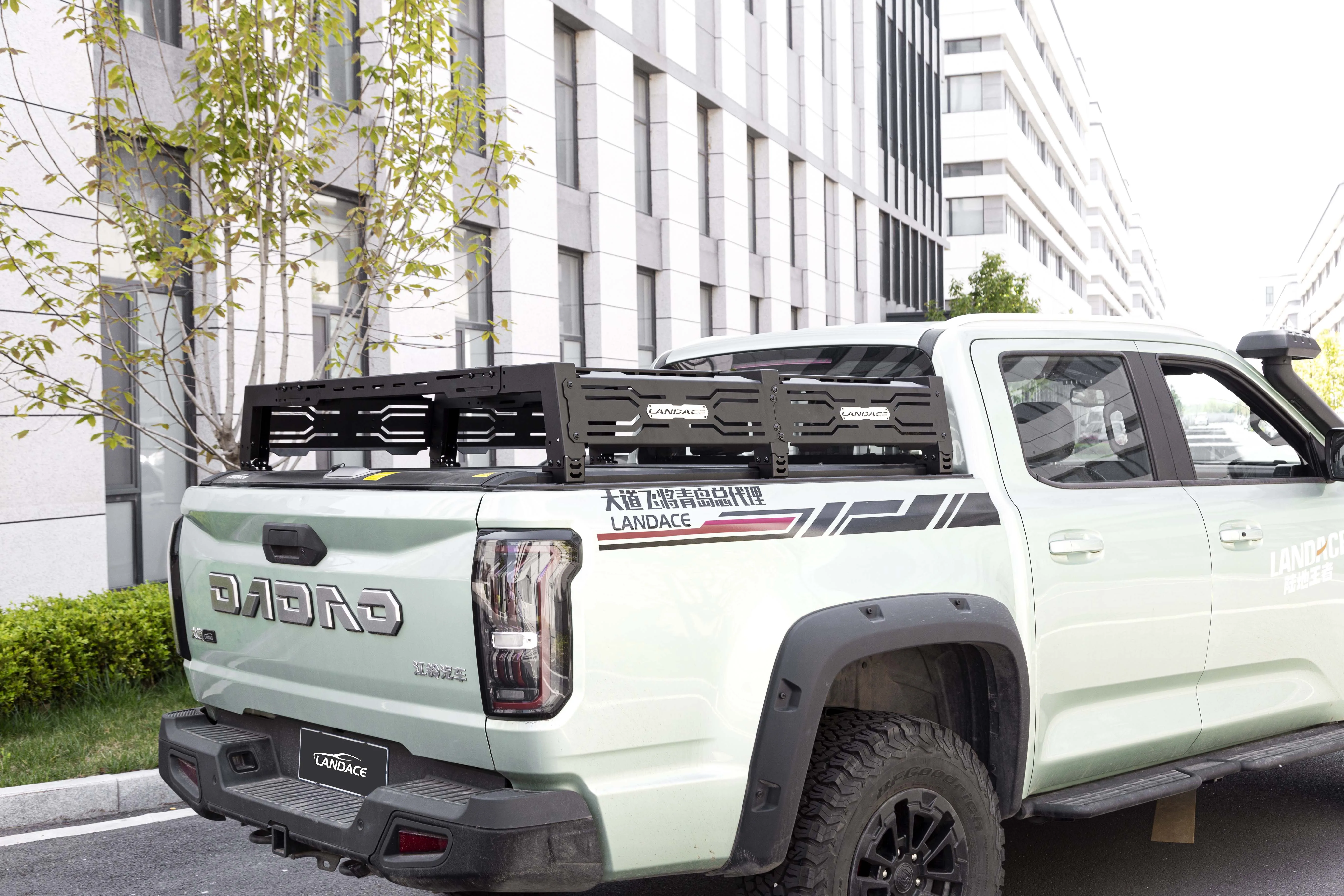 high quality adjustable Hard Stainless steel expandable universal Truck bed rack