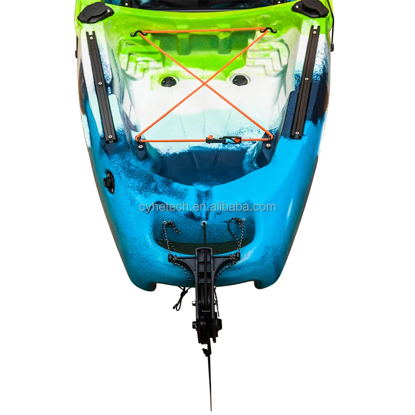 9.8ft Compass Pedal kayak paddle Predator, Ocean Fins Pedal Kick up Kayak Fishing Single Seat Canoe/kayak With Motor