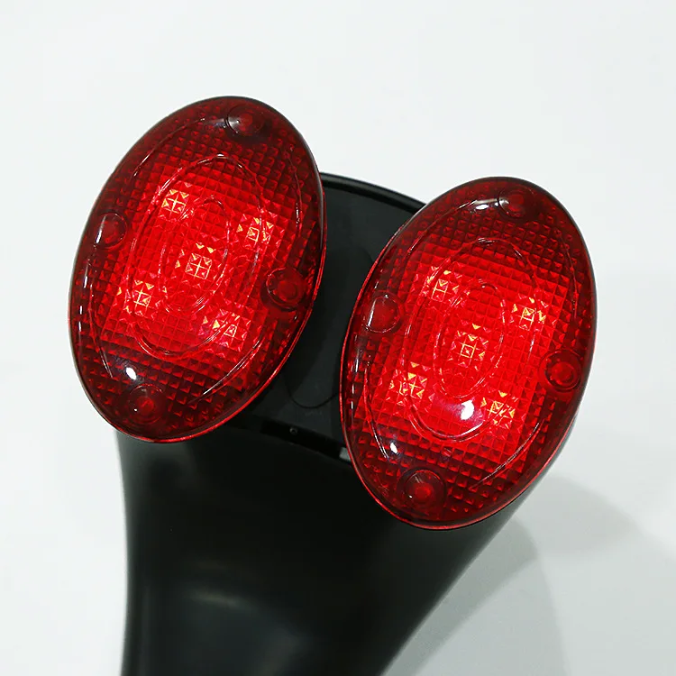 electric dual head powerful shiatsu infrared handheld neck back massager vibration hammer