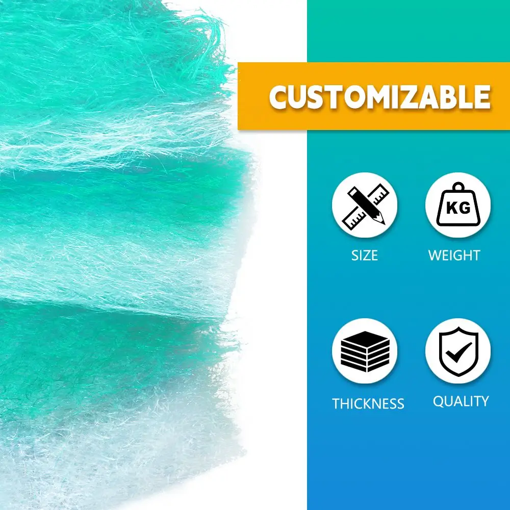 Fast Delivery Free Sample Paint Stop Spray Booth Fiberglass Paint Arrestor Floor Air Filter Media Roll