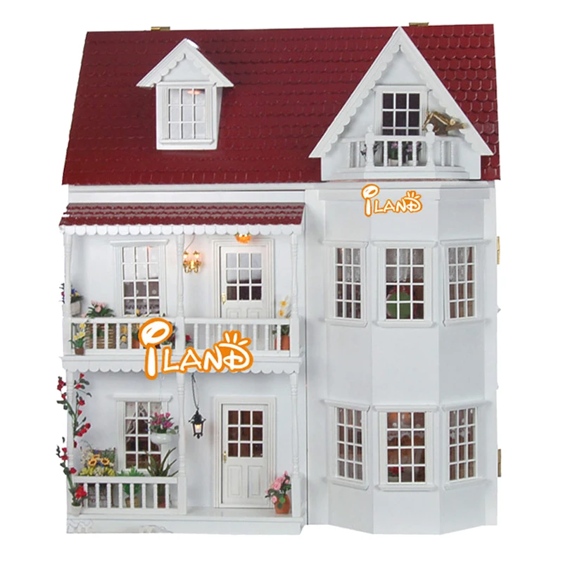 iland miniatures Doll house dollhouse Miniature Villa WH013B