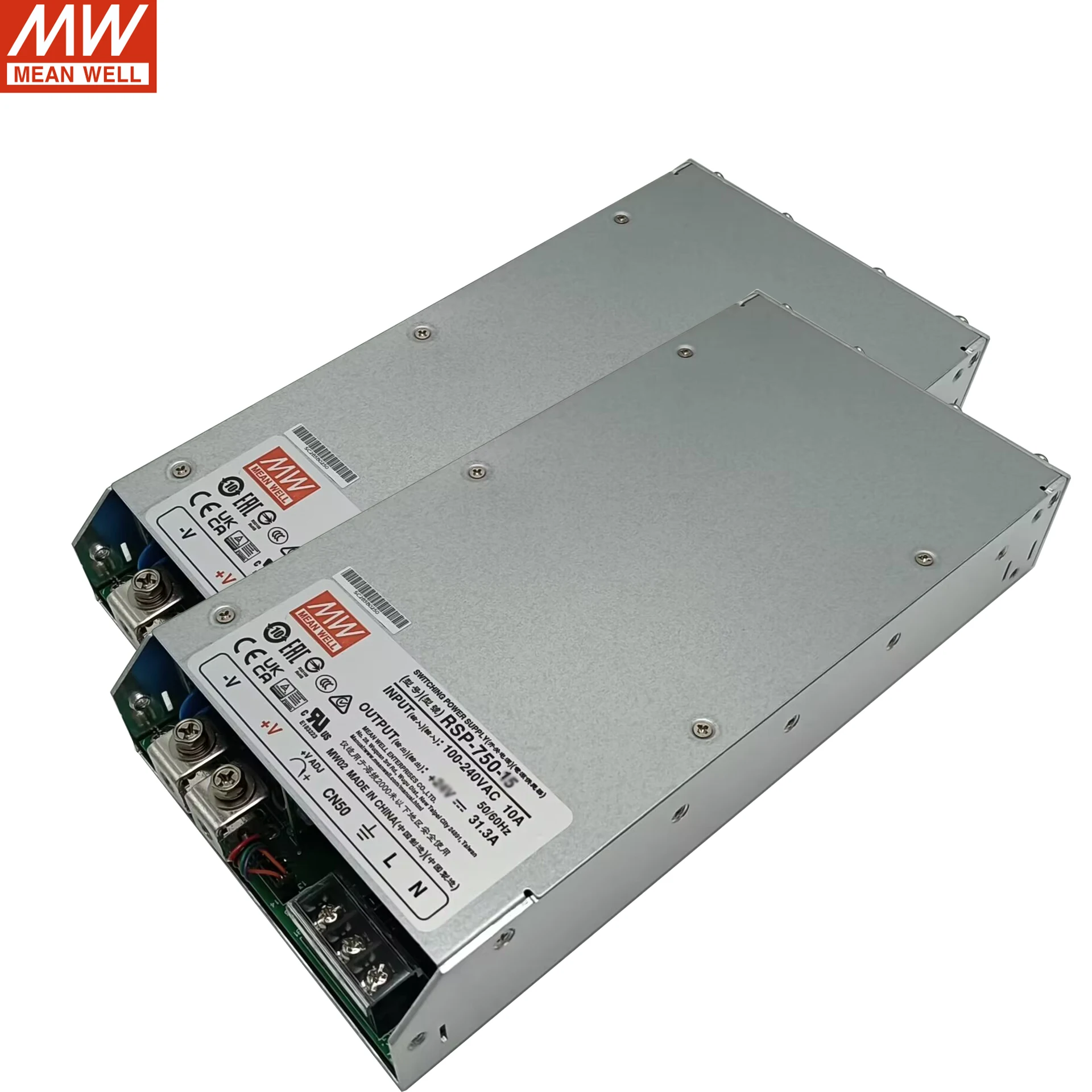 Original Meanwell rsp 750 15 750W 50A AC/DC PFC Power Supply Single Output Mean Well rsp-750-15 5V 12V 15V 24V 27V 48V