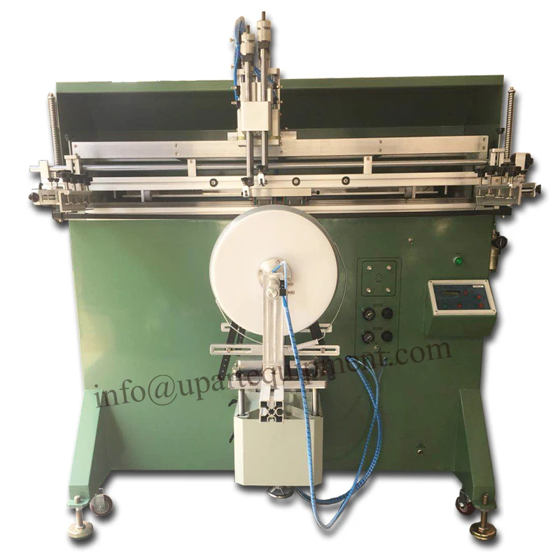 Paint Bucket Screen Printer For Sale Plastic Bucket Screen Printing Machine For Label Pail Stencil Printer