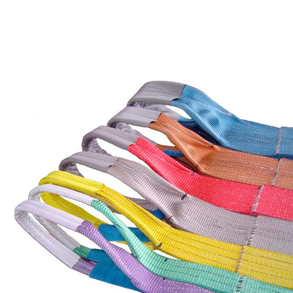 Высококачественный стандартный 100% полиэфирный ленточный строп 25/50/75 мм для инженерной работы