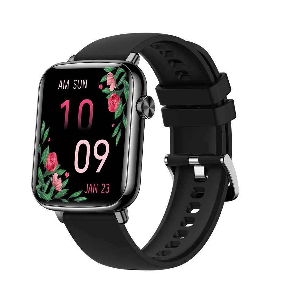 H90 Smart Watch 1.81 inch HD SCreen with BT Call AI Voice Assistant Heart Rate Monitor Smartwatch for Android iOS