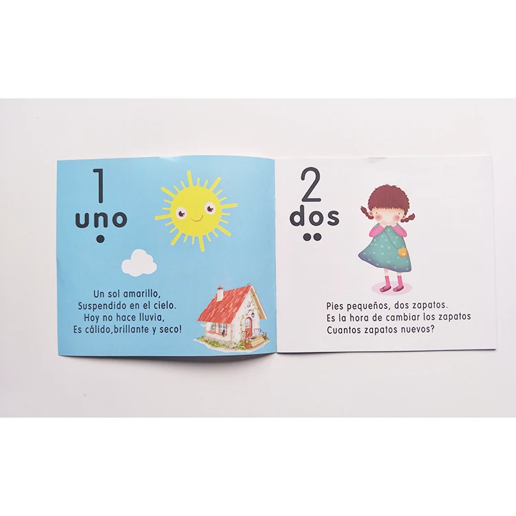 OEM preschool softcover pocket book for kids french children story book printing
