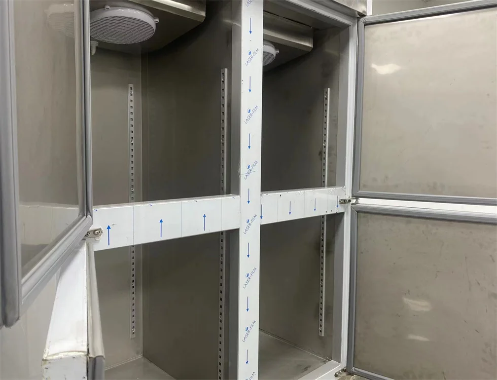 Colderson Professional Industrial outdoor Kitchen Used Stainless Steel Upright Freezers Cooking Restaurant Kitchen Equipment