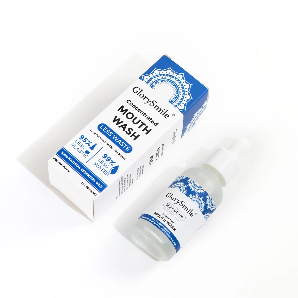 For Water Flosser Rinse IRRIGANT Concentrate Mouthwash 1:8 Alcohol Free Strong Mint Mouthwash Essence