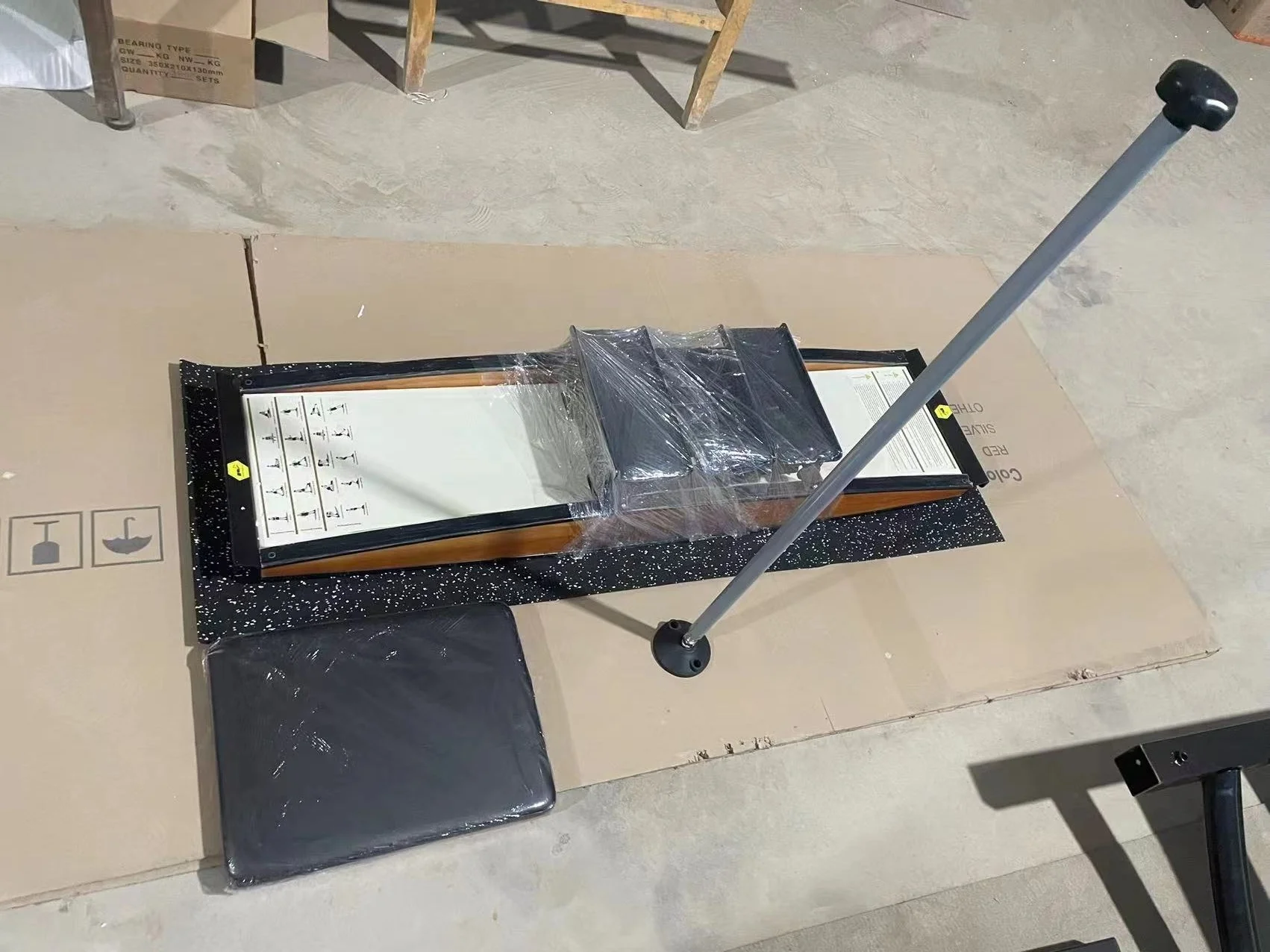 Customized Wood Ski Simulator Cardio Ski Training Fitness Machine