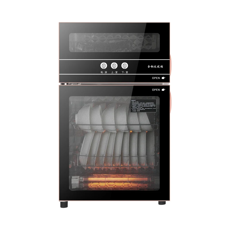 Высокотемпературный УФ-стерилизатор, портативная стерилизующая озоновая сушилка для посуды, столешница, кухонный сушеный шкаф для дезинфекции со встроенной чашей