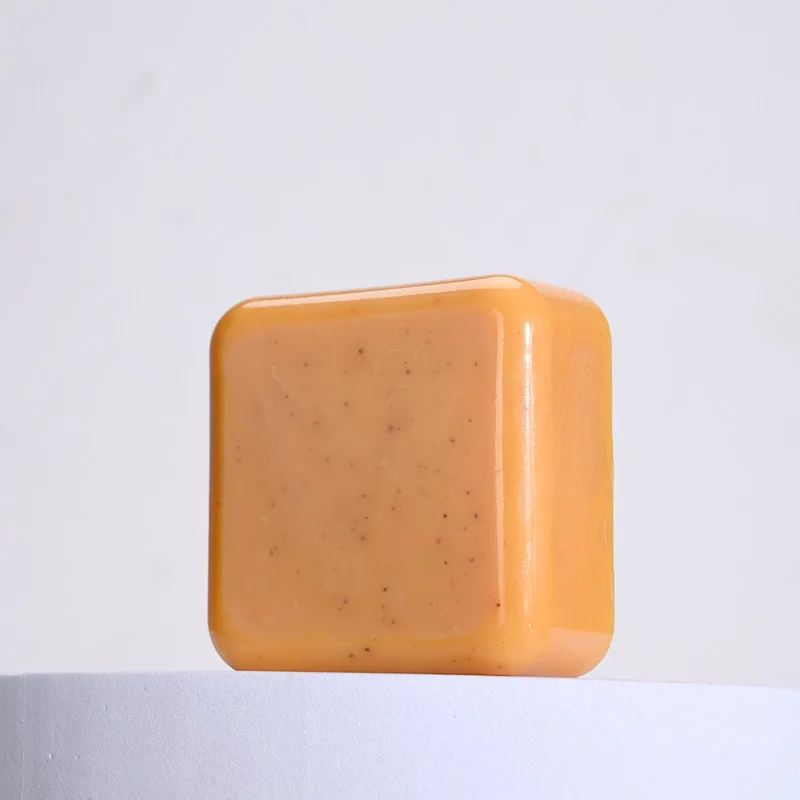 Turmeric scrub soap handmade VC soap cleansing bath soap