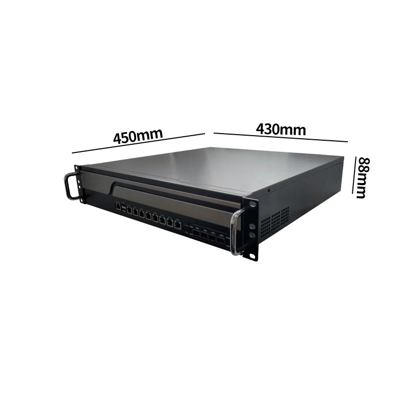 2U B75  i7-4770   8LAN pfsense firewall appliance hardware firewall