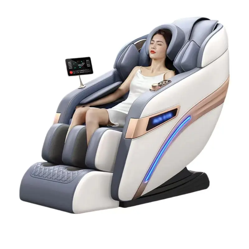 2024 New Full Body Massage Chairs Zero Gravity Massage Chair with Large Screen Touch LCD Remote Control