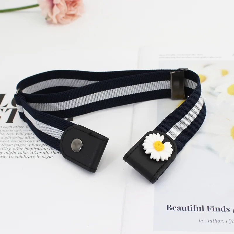 Hot selling Elastic  Lazy No Buckle Stretch Belt Elastic Waist Belt for Jeans Pants