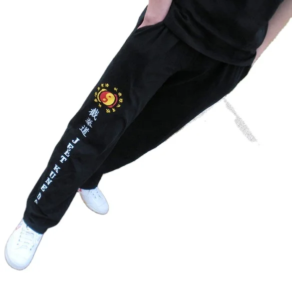 Тренировочные штаны Wing Chun Хлопковые Штаны Jeet Kune Do для боевых искусств брюки JKD Tai Chi Kungfu