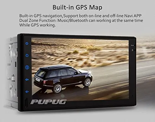 Hot sale 2din Android Universal Car Radio Multimedia car screen player 4G player DSP GPS Navigation radio car player