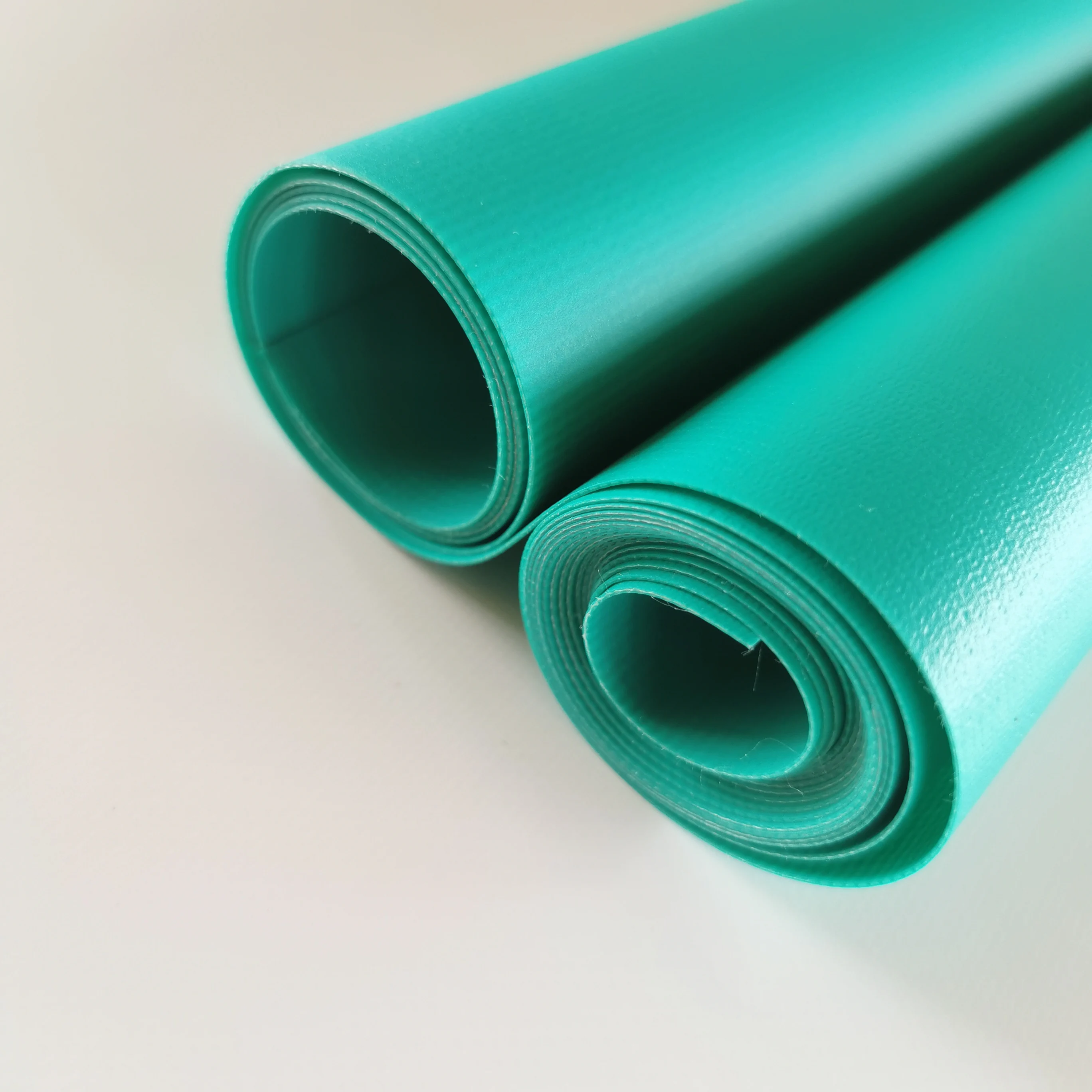 Fluorescent green  625g/m2  1000*1000D 18*18  PVC fabric 100% polyester for industrial cover or truck cover