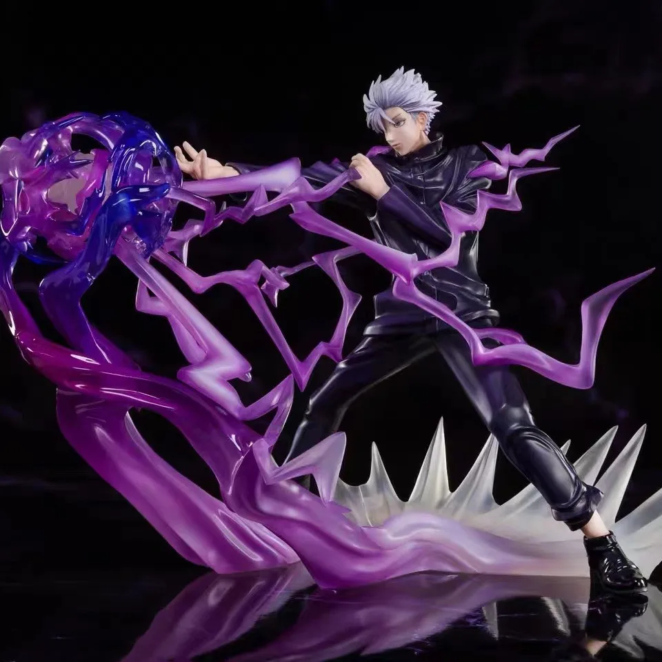 Zealed Action Toy Figures 18cm Gojo Satoru Action Figure Anime Figurine Toys Doll Collector Christmas Gift Color Box
