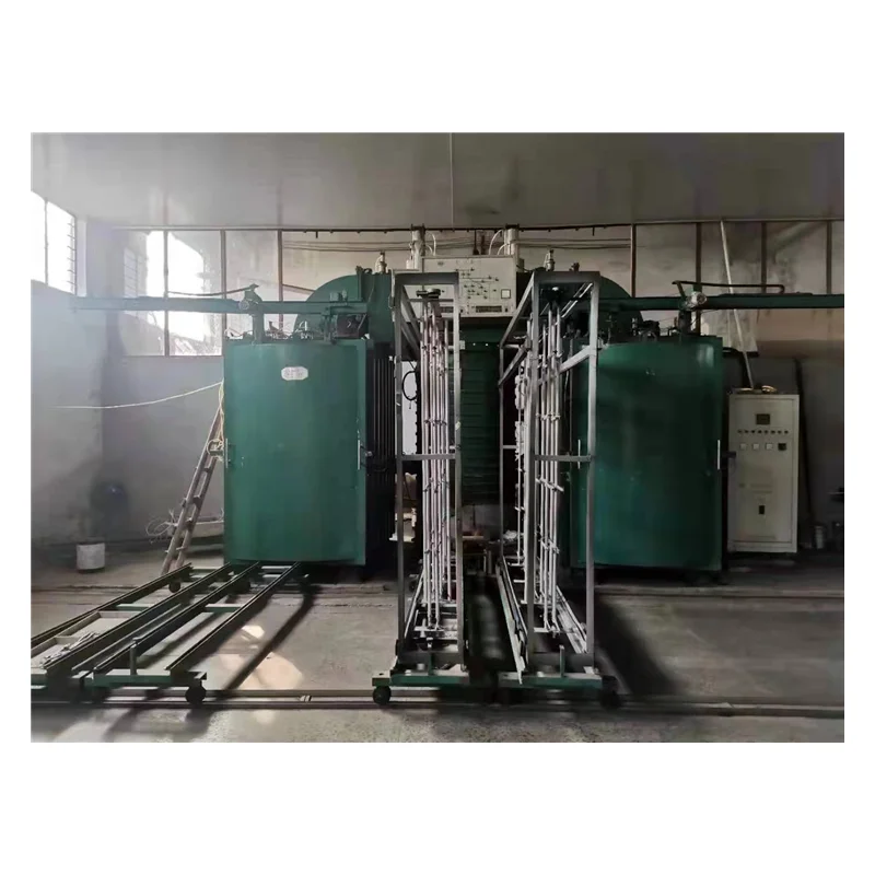 Easy operative Double chamber coating machine with touch screen