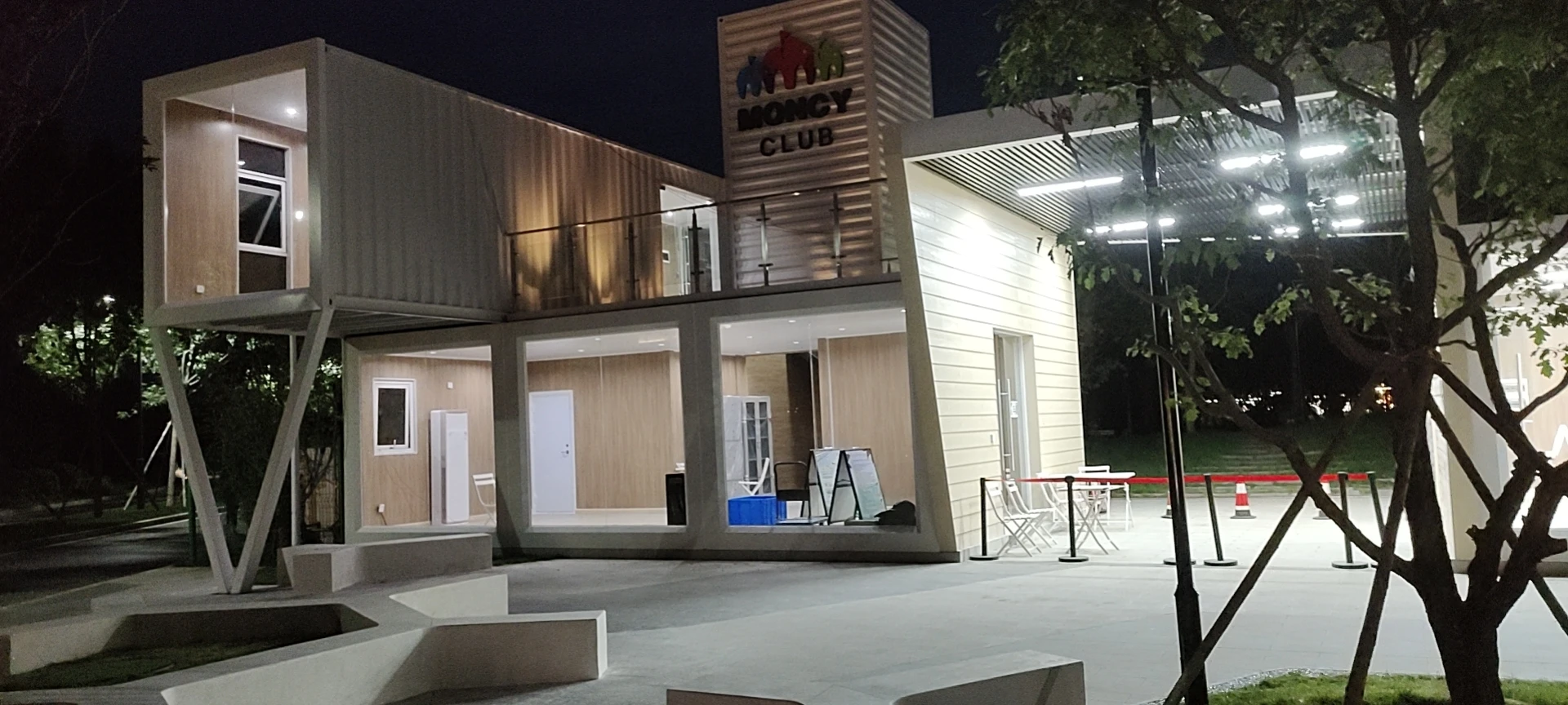 Reception Center Container Room Prefab Home Prefabricated House Modular Building Business ADU Art &Design Structured Project