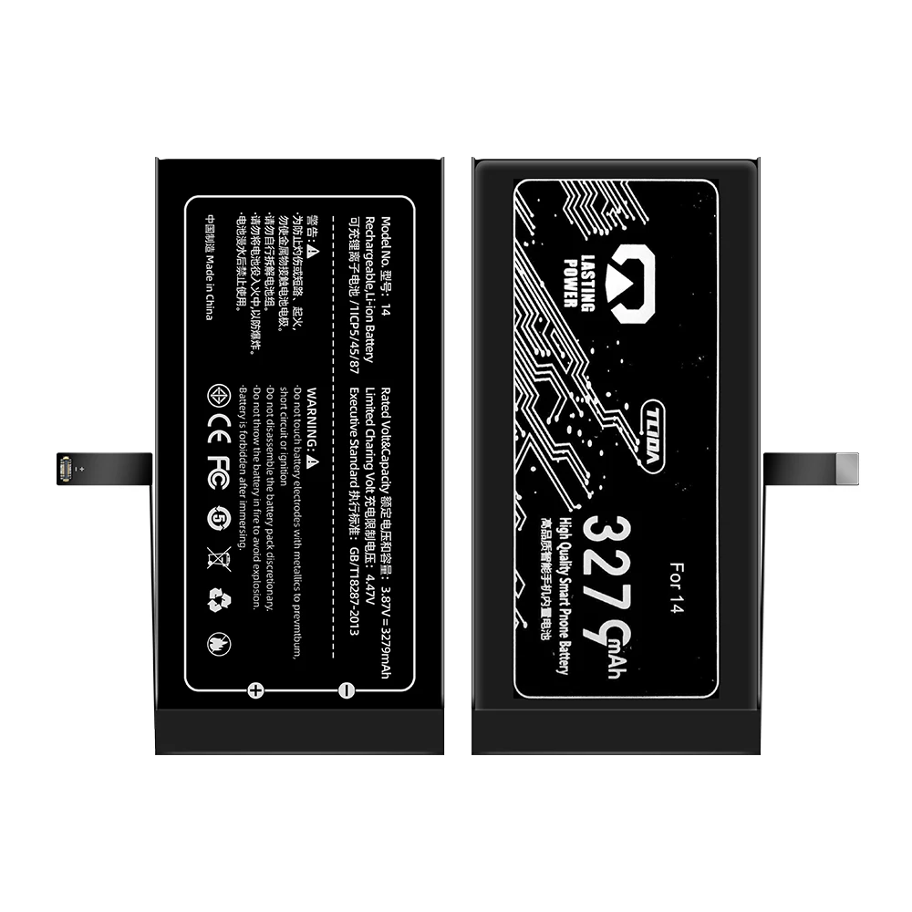 TLIDA TI IC chip FCC Certificate battery for iphone 14 PRO MAX