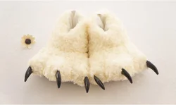 Animal Paw Slippers for Adults and Kids Bear Paw