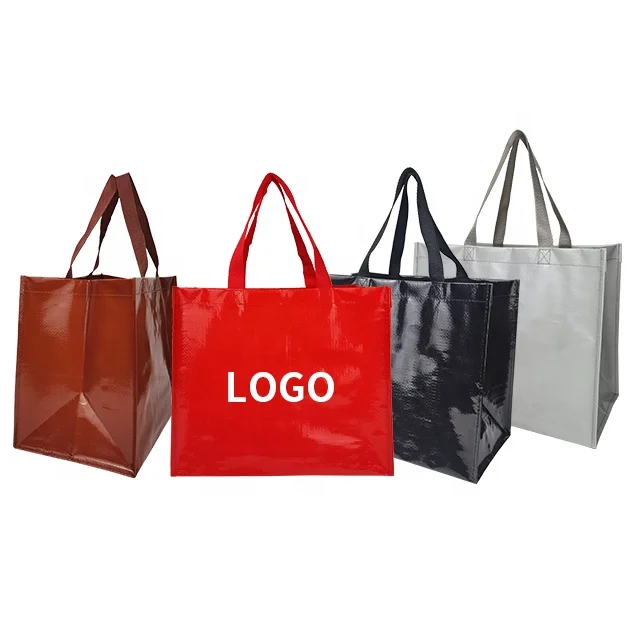 OEM/ODM Custom Bolsa Reutilizable Shopping Bag ECO Recycle Large Tote Woven PP Bags Sack Bags