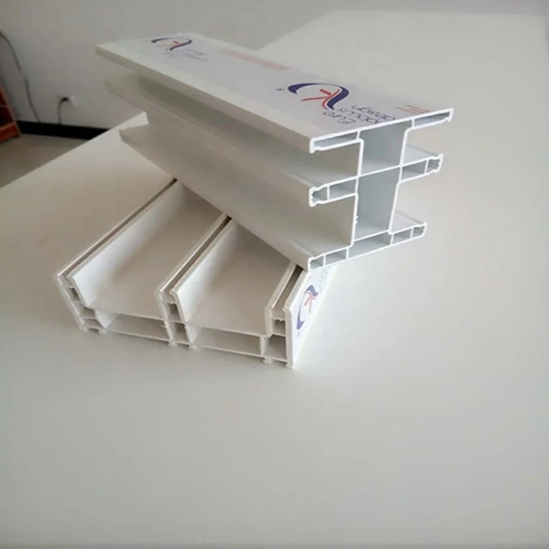 Manufactures Pvc Profile Door and Windows Upvc Profile Plastic Profles for Sale