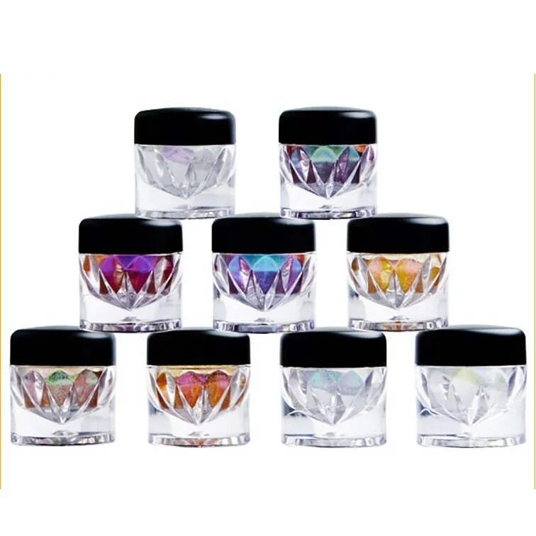 
Shimmer Glitter High Pigment Loose Eyeshadow Powder Chameleon Waterproof Vegan OEM Custom Private Label Eyeshadow Loose Powder 