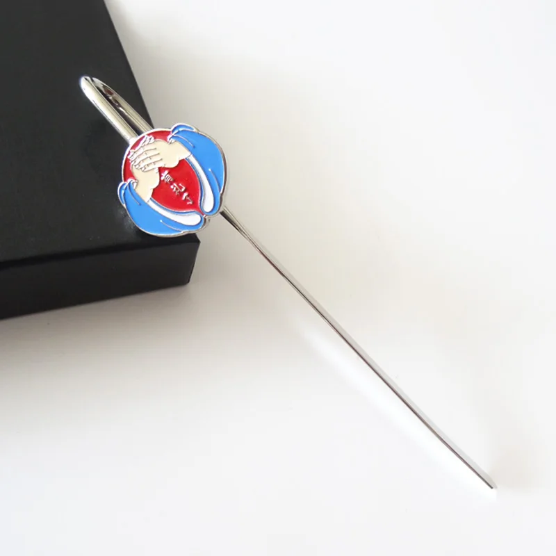 Factory Swan Neck Bookmark Business Gift Metal Soft Enamel 3D Custom Bookmark for Book