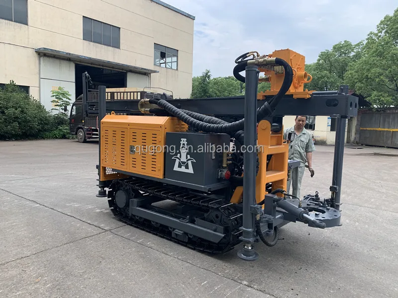 Kaishan 200m Depth borehole Drilling Rig Water Well drilling rig suitable for both air and water drilling