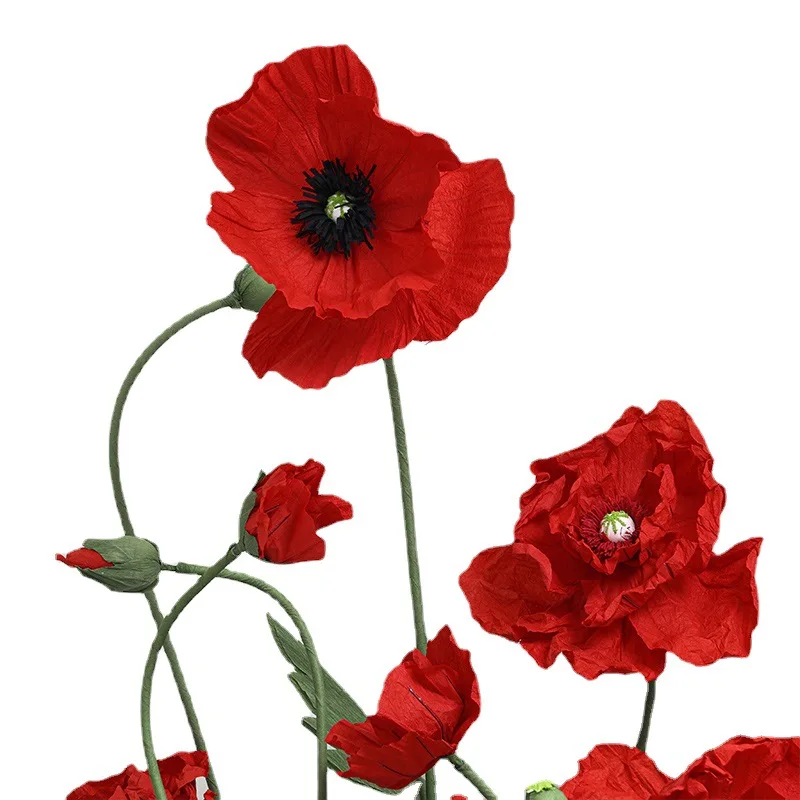 Artificial paper art Yu Meiren wedding road lead stage show window decoration wedding props Narcissus decoration dyed flower