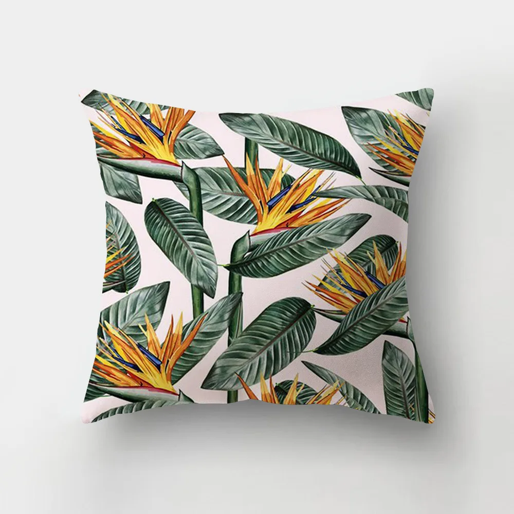 Custom Fashion Home Decor Printed Throw Sublimation Blank Polyester Pillow Case Cushion Cover