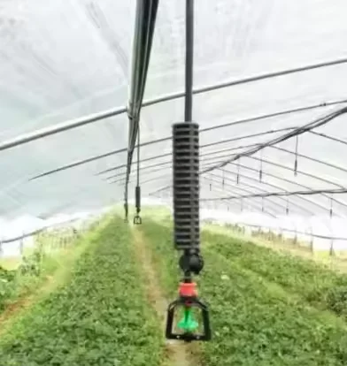 LJGG  Hot Sale Greenhouse Garden Irrigation Sprinkler System Farmland Spray Irrigation System Four Outlet Hanging Set Sprinkler