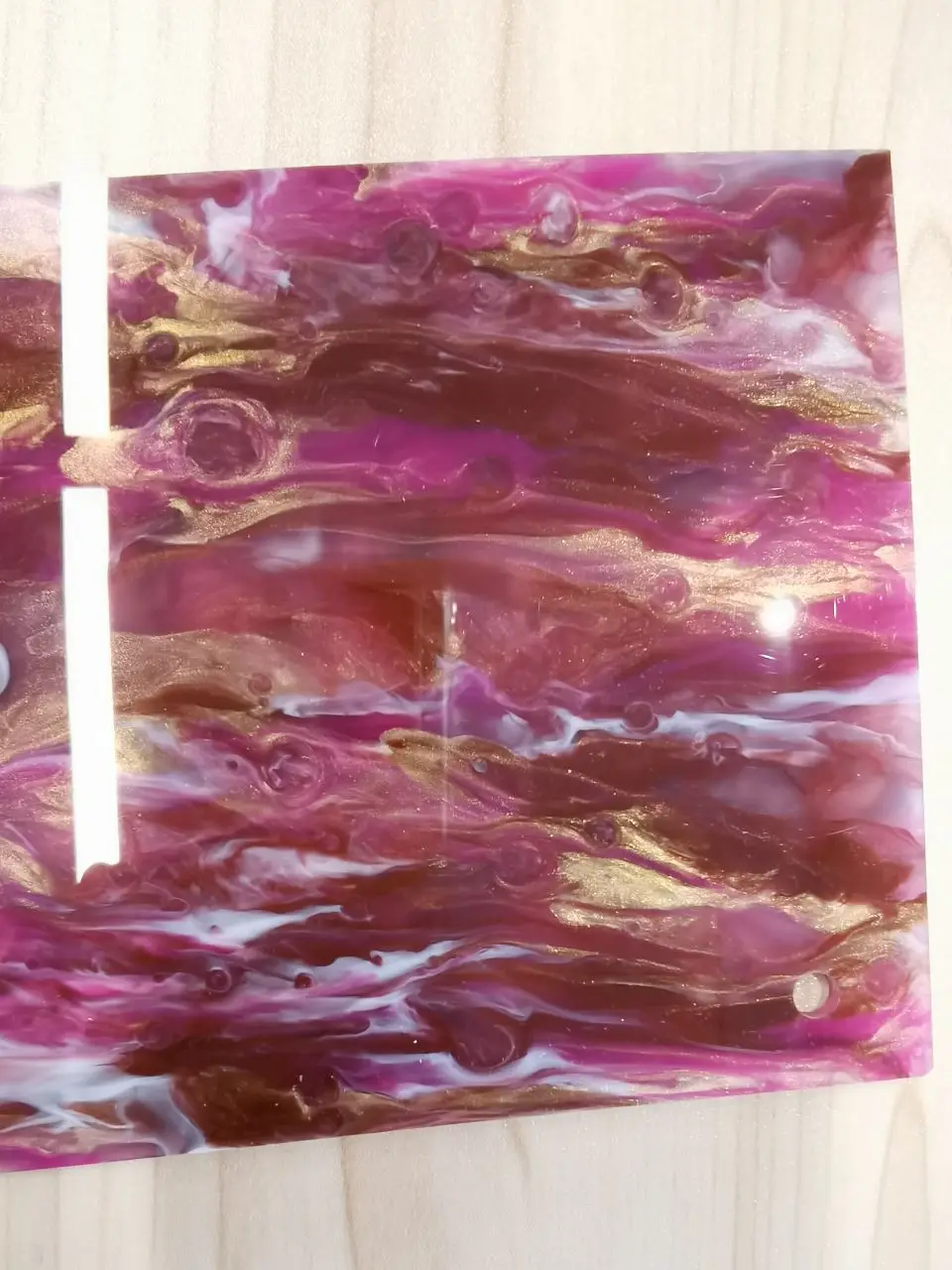 Purple-Red Pattern Colored Home Furniture Material Acrylic Plastic PVC Sheets Panel