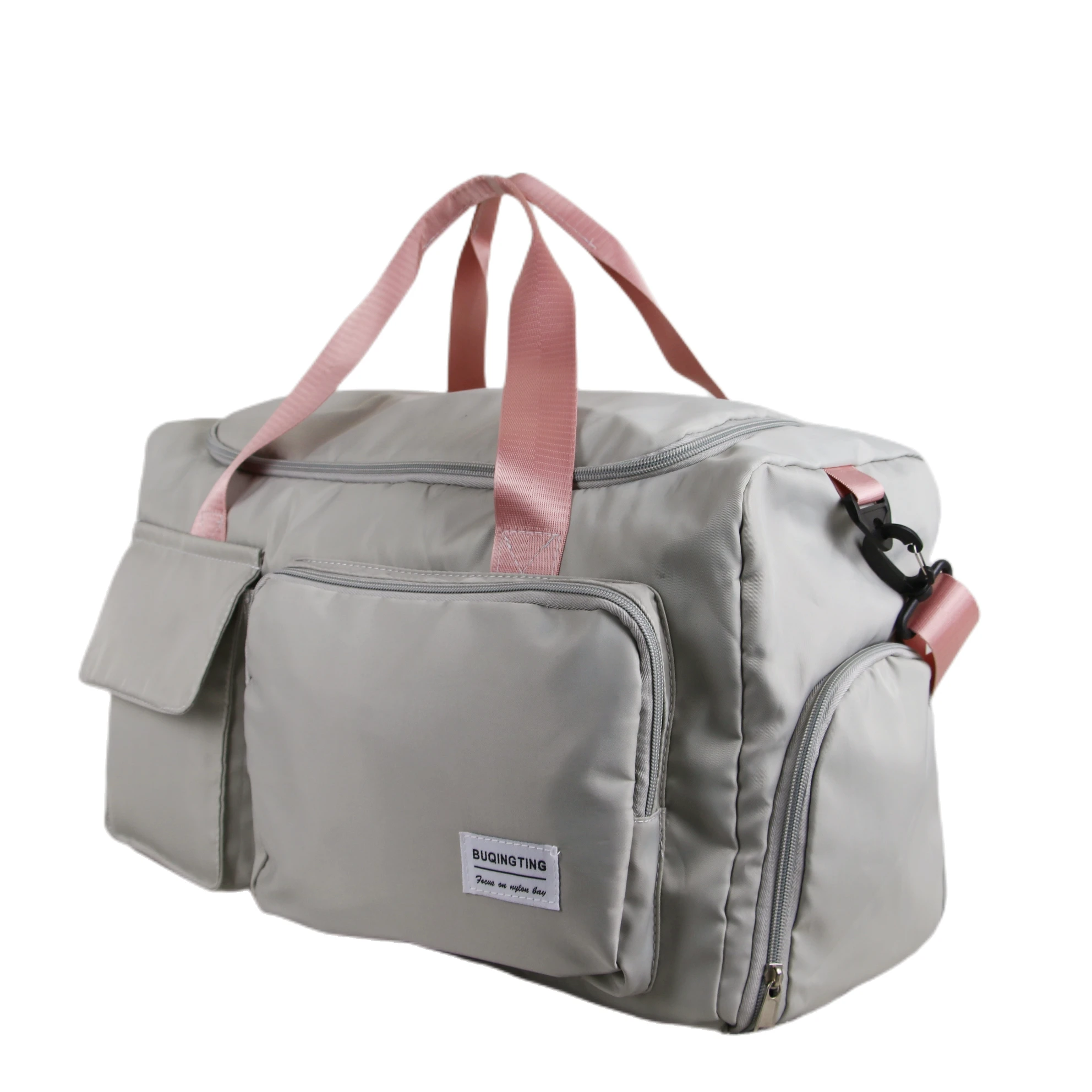 Custom Multi Function Spend The Night Waterproof Swim Duffle Gym Fitness Bag With Shoes Compartment Sport