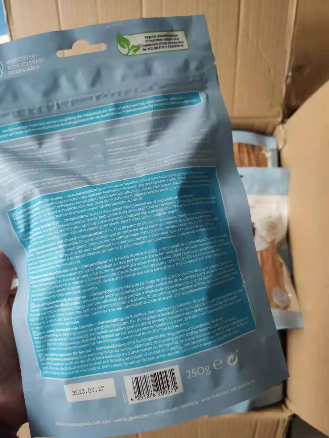 Factory Price High Quality Dry Chicken Jerky Strip Petshop Dog Treat Premium Pet Food